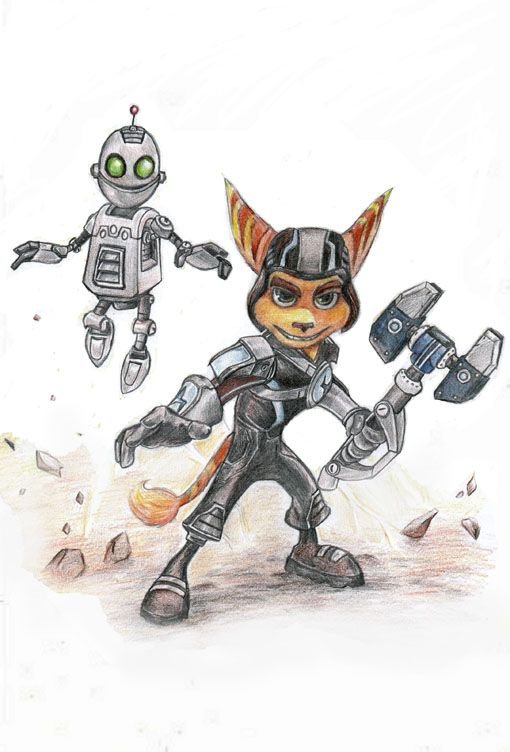 Ratchet Clank кроссовер