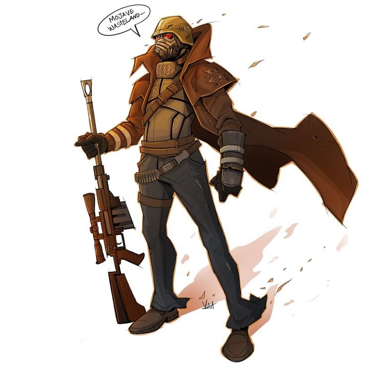 Fallout New Vegas рейнджер арт