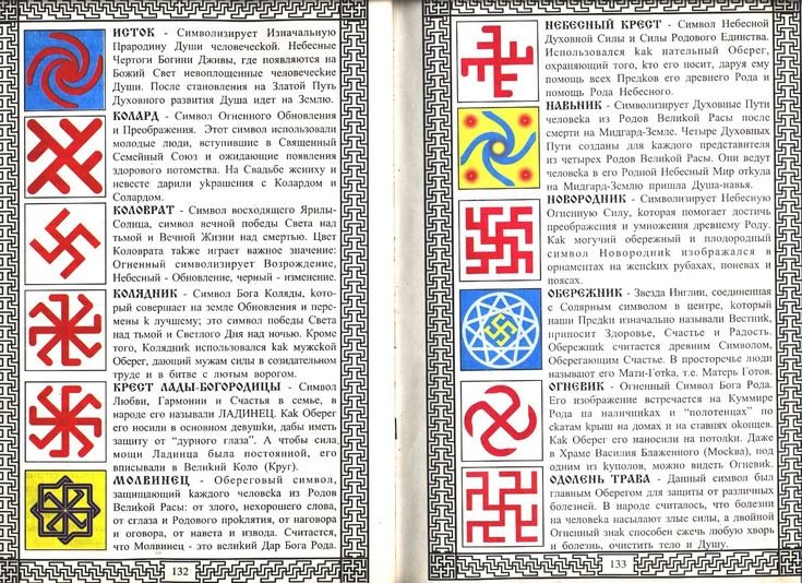 Солярные символы славян обереги