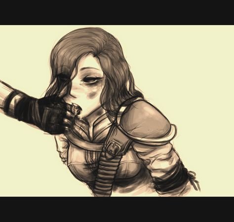 Fallout New Vegas female Courier