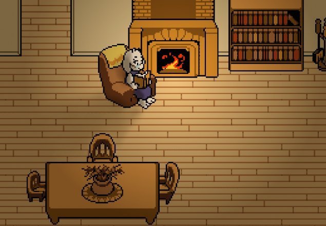 Дом Ториэль Undertale карта