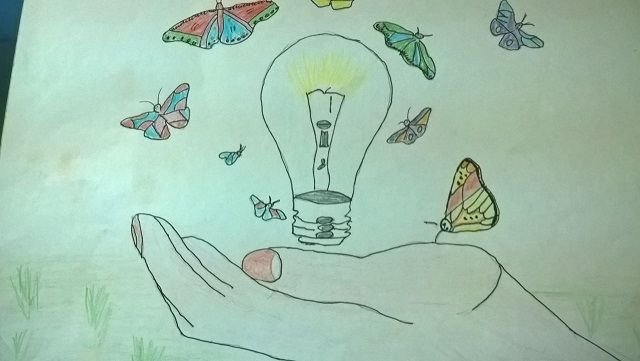 Рисунок на тему экономия электроэнергии