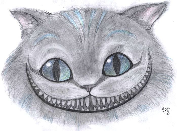 Рисунки котов для срисовки
