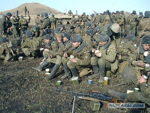 Морпехи в Чечне 1999