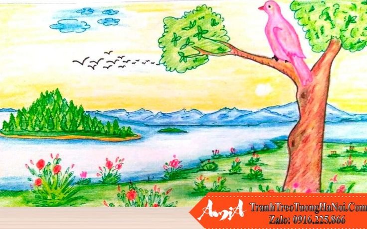 Рисунок на тему природа