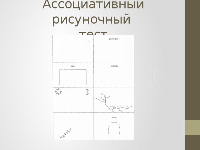 Психологические рисуночные тесты для детей