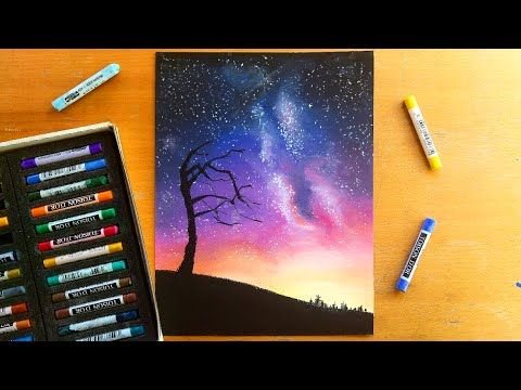 Сухая пастель для рисования