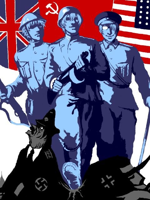СССР И США аниме