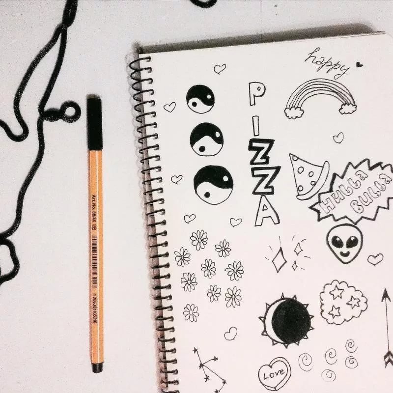 Рисунки для скечь бука легкие