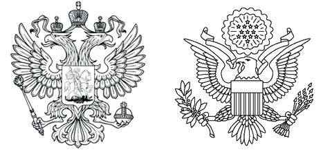 Герб России раскрасить