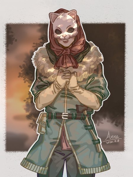 Dead by daylight анна арт