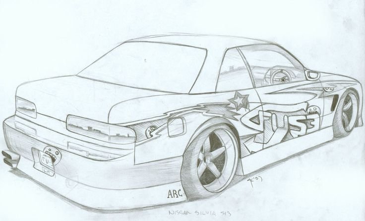 Nissan Silvia s15 Blueprint