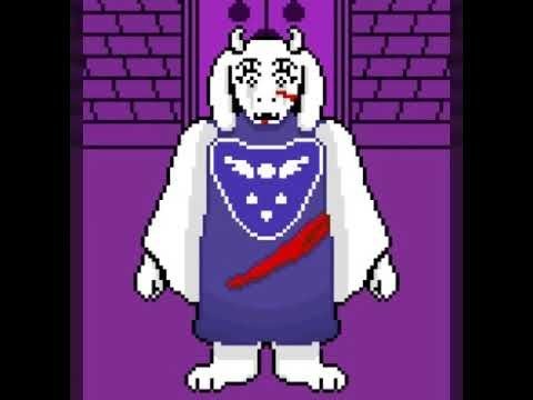 Ториэль Undertale пиксельная