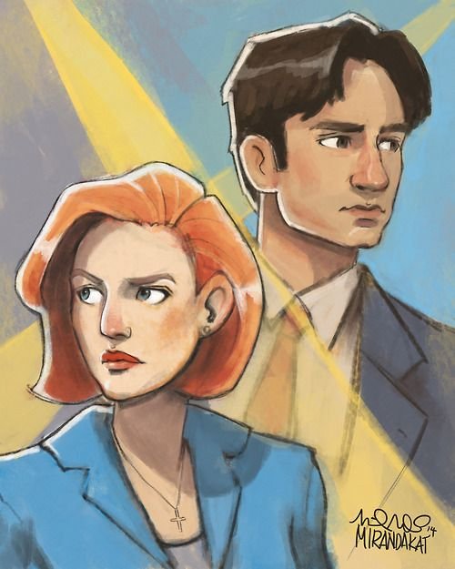 Секретные материалы фан арт