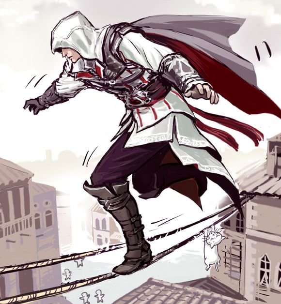 Эцио ассасин Крид арт