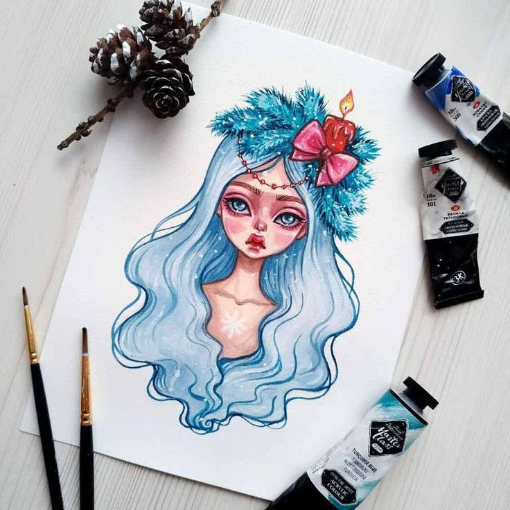 Красивые рисунки для скетчбука