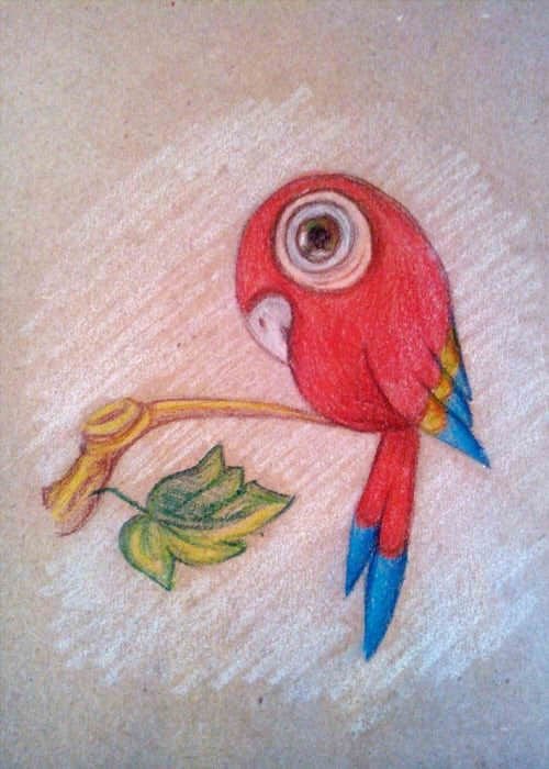 Красивые рисунки цветными карандашами