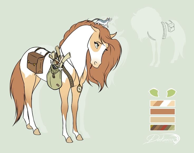 Лошадь рисунок