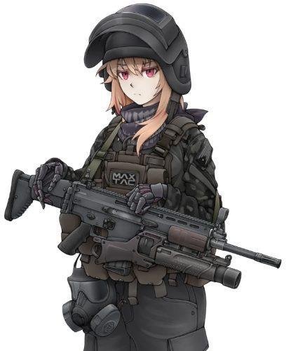 Girls Frontline m4 SOPMOD
