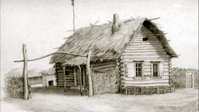 Дом крестьянина в 17 веке