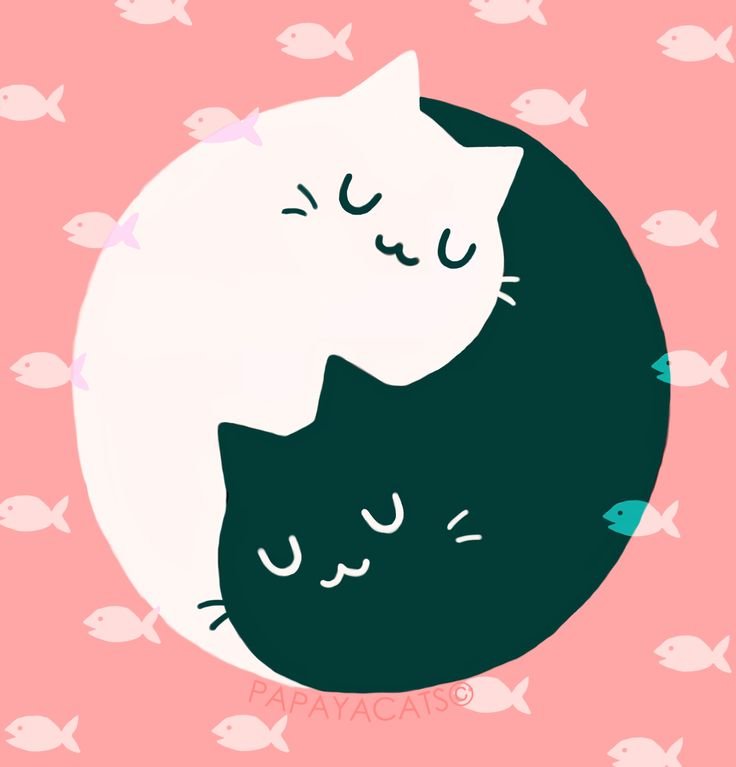 Милые кошки рисунки