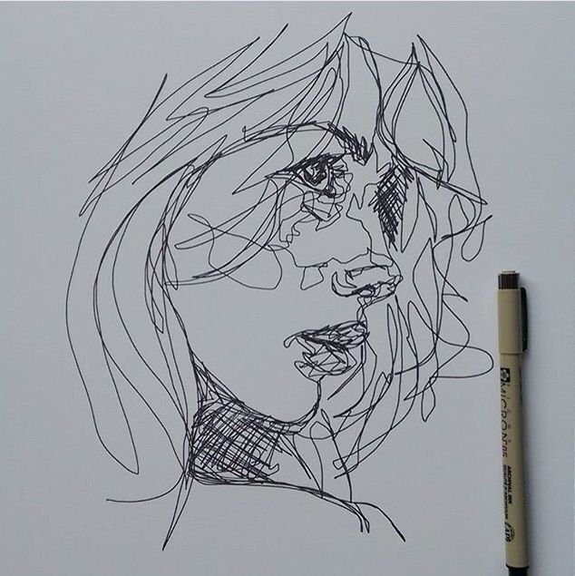 Рисунки ручкой для срисовки