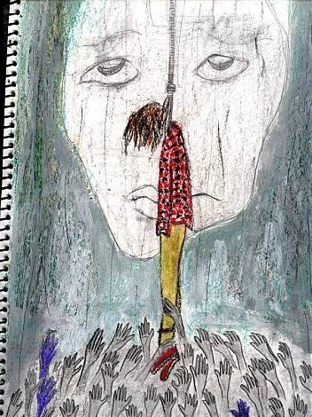 Рисунки душевнобольных