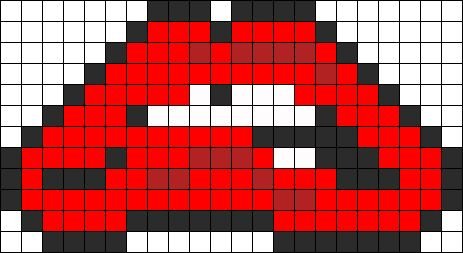 Рисунки по клеточкам косметика