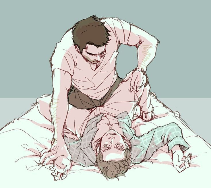 Дерек и Стайлз слэш 18