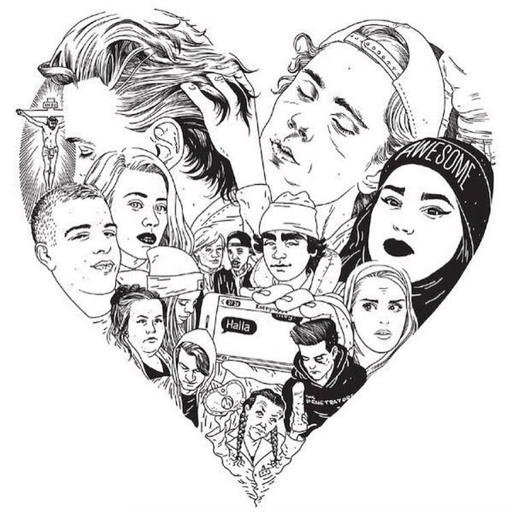 Рисунки карандашом из сериалов