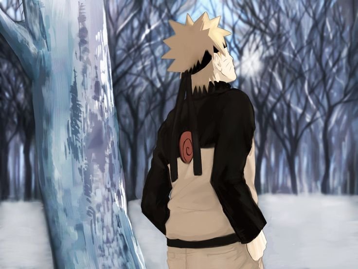 Наруто зимой