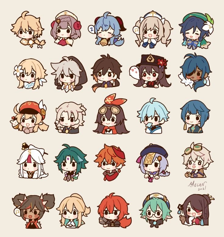 Геншин Chibi