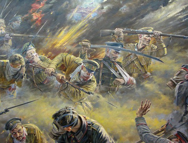 Крепость Осовец 1915 атака мертвецов