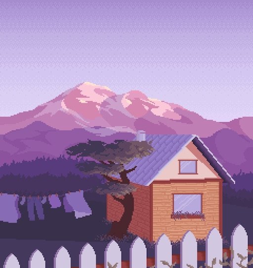 Pixel Art город