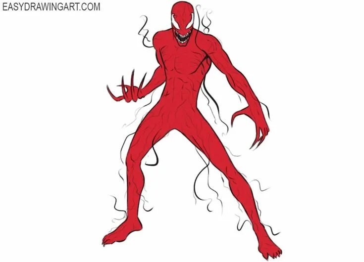 Карнаж рисунок карандашом