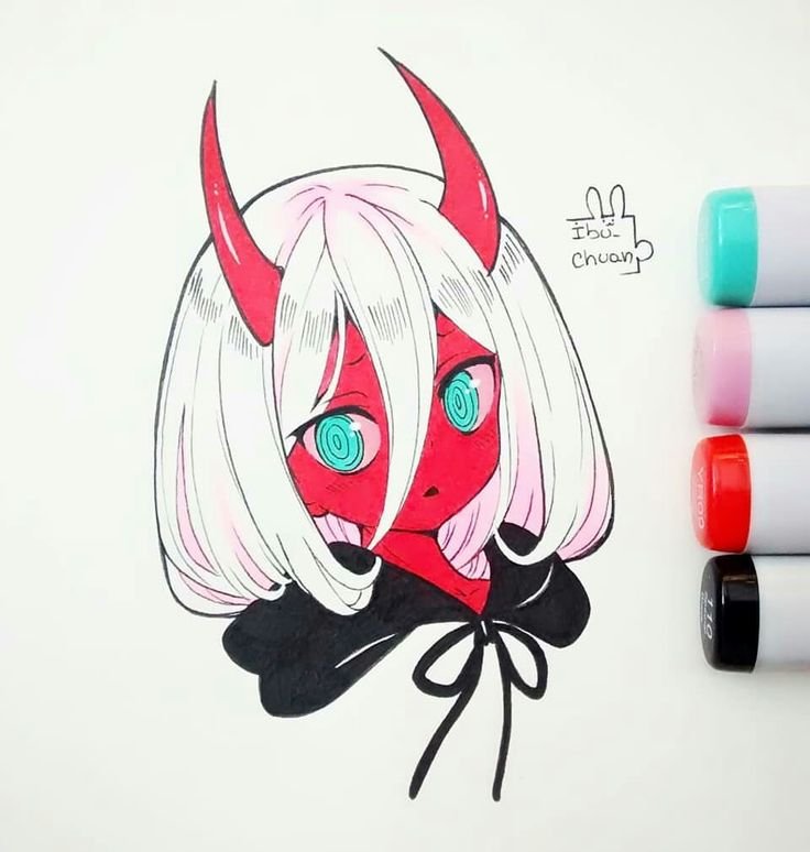 Идеи для рисования маркерами