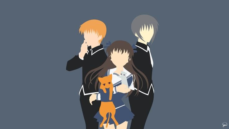 Корзинка фруктов аниме