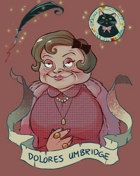 Долорес Амбридж арты
