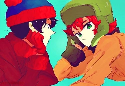 Stan Marsh and Kyle broflovski