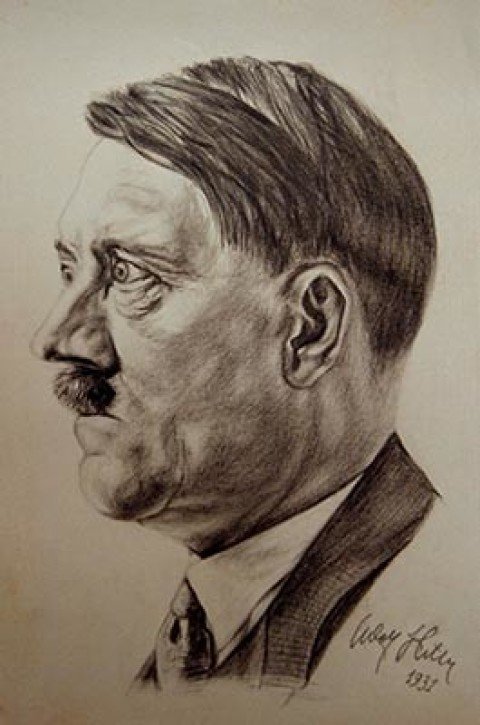 Рисунки Адольфа Гитлера