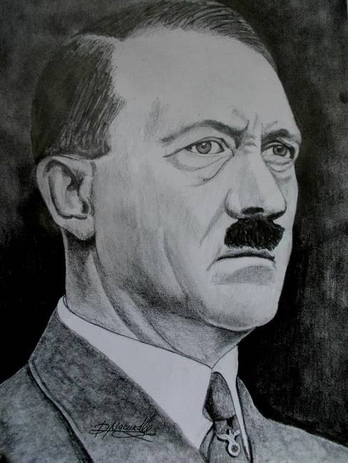 Адольф Гитлер портрет