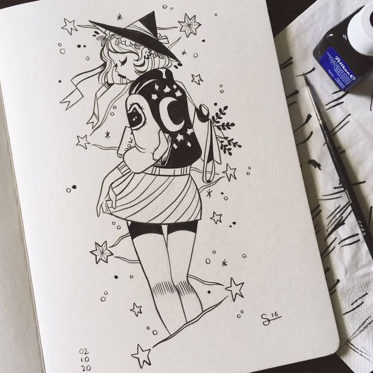 Рисунки для скетчбука лёгкие