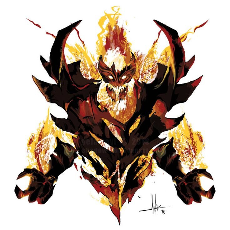 Shadow Fiend аркана