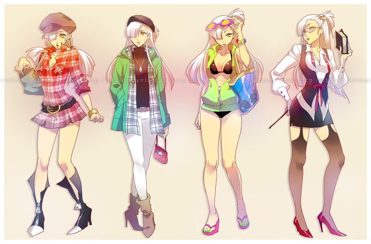 Аниме стиль одежды