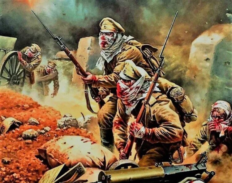 Осовец 1915 атака мертвецов