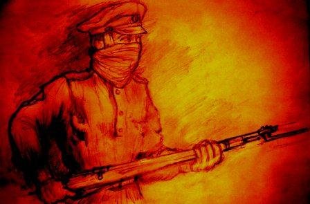 Крепость Осовец атака мертвецов арт