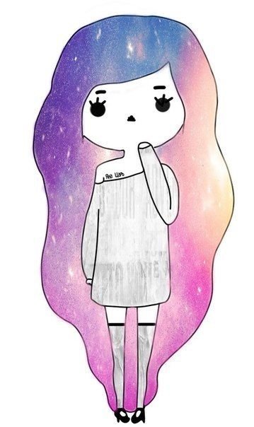 Рисунки девочек для срисовки