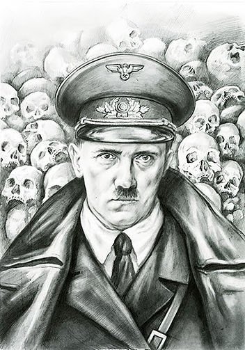 Рисунки Адольфа Гитлера
