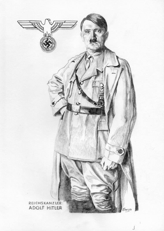 Рисунки Адольфа Гитлера
