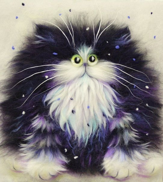Коты Ким Хаскинс картины